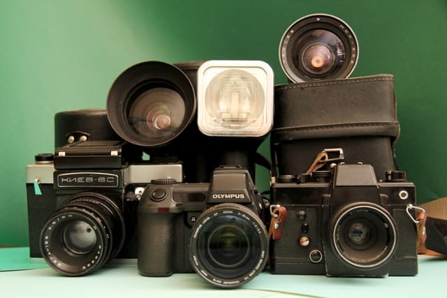 Коллекционирование старых фотоаппаратов